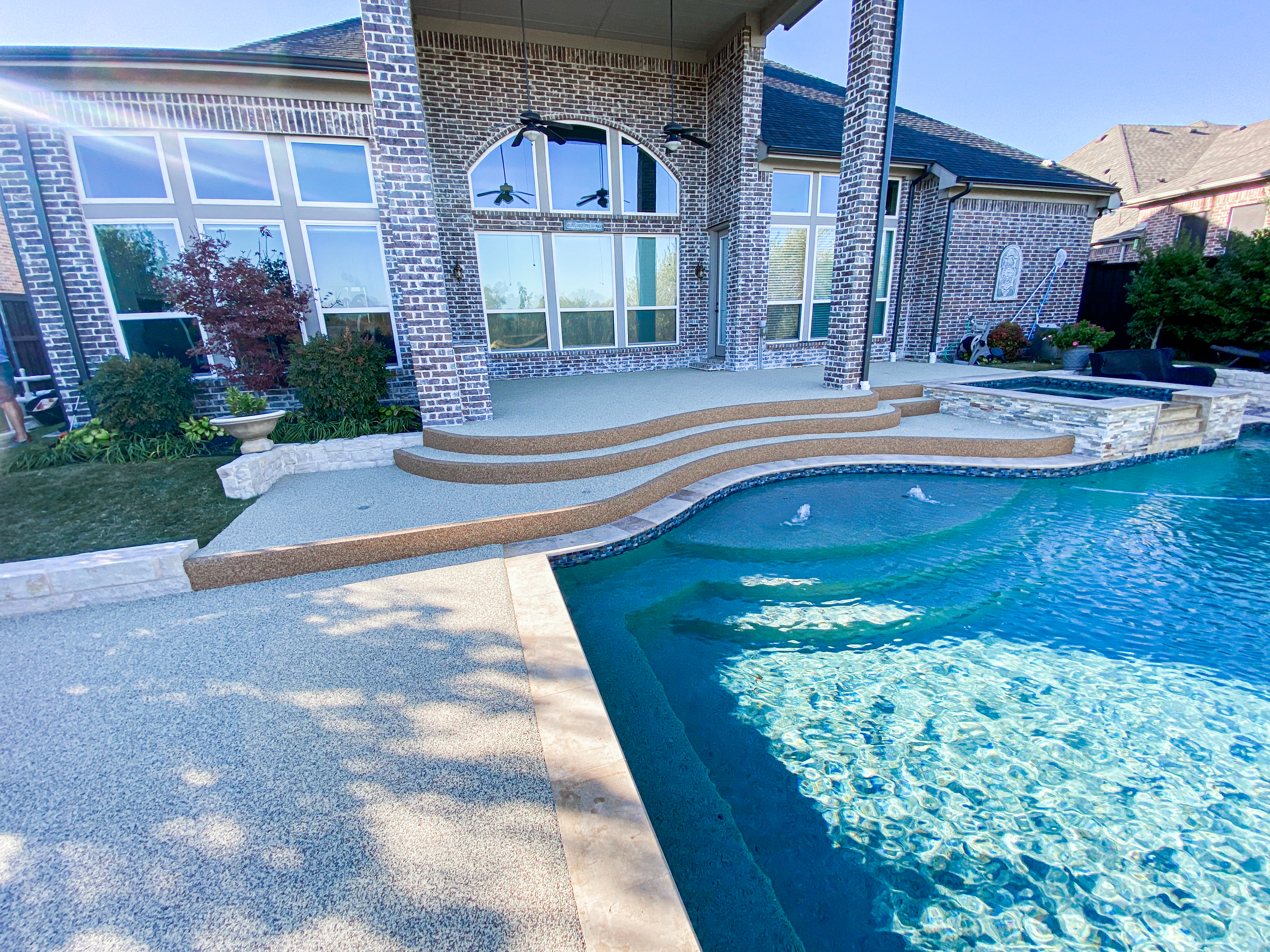 Pool Deck | Rubaroc rubber rock project