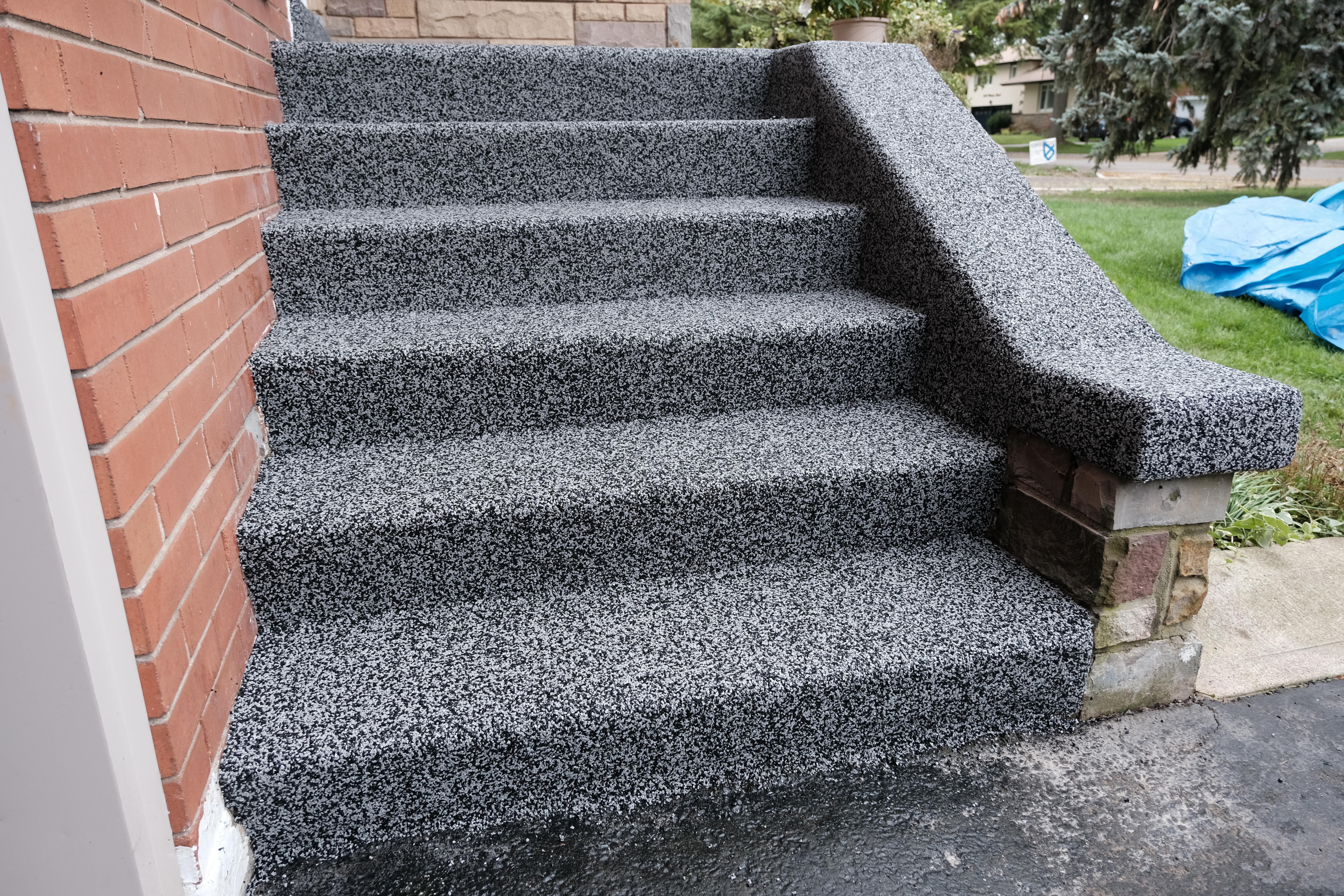 Porches and Steps | Rubaroc rubber rock project